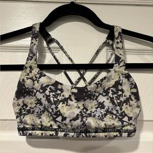 Lululemon Free to Be Floral Sports Bra
